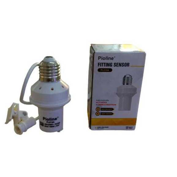Fitting lampu sensor Fitting Lampu Otomatis Sensor Cahaya