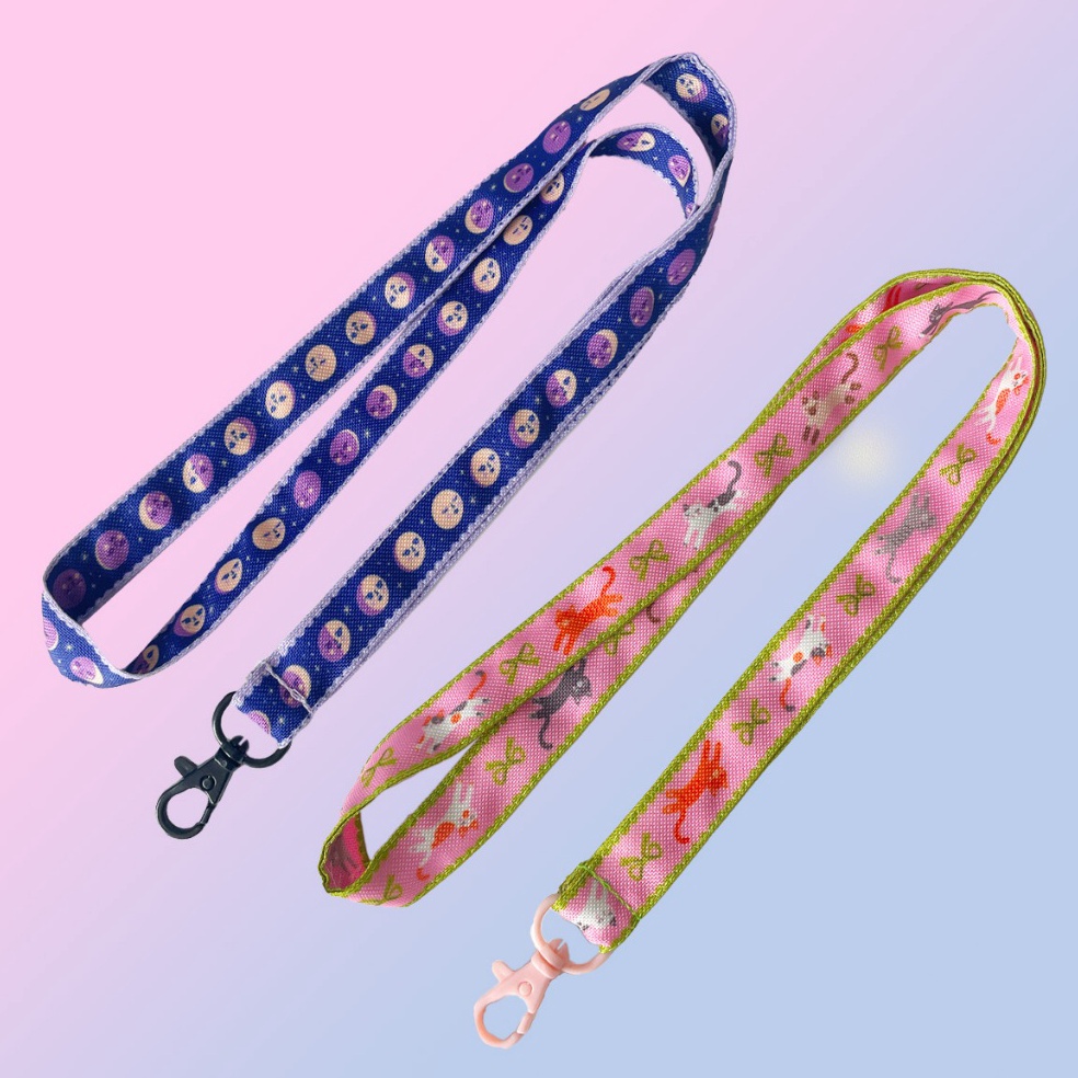 

KODE M98I weirdoinpink Lanyard Strap Tali ID Card Name Tag