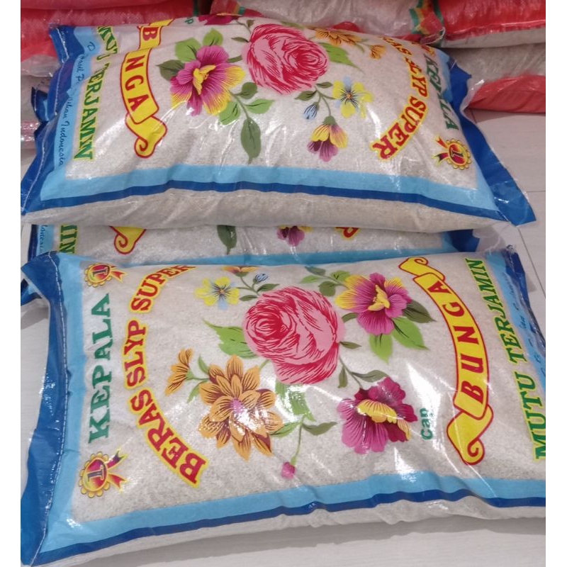 

BERAS Pulen 25kg Super Cap Bunga beras Alami Petani / INSTANT