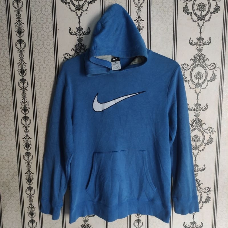 Hoodie Nike big swoosh logo bordir