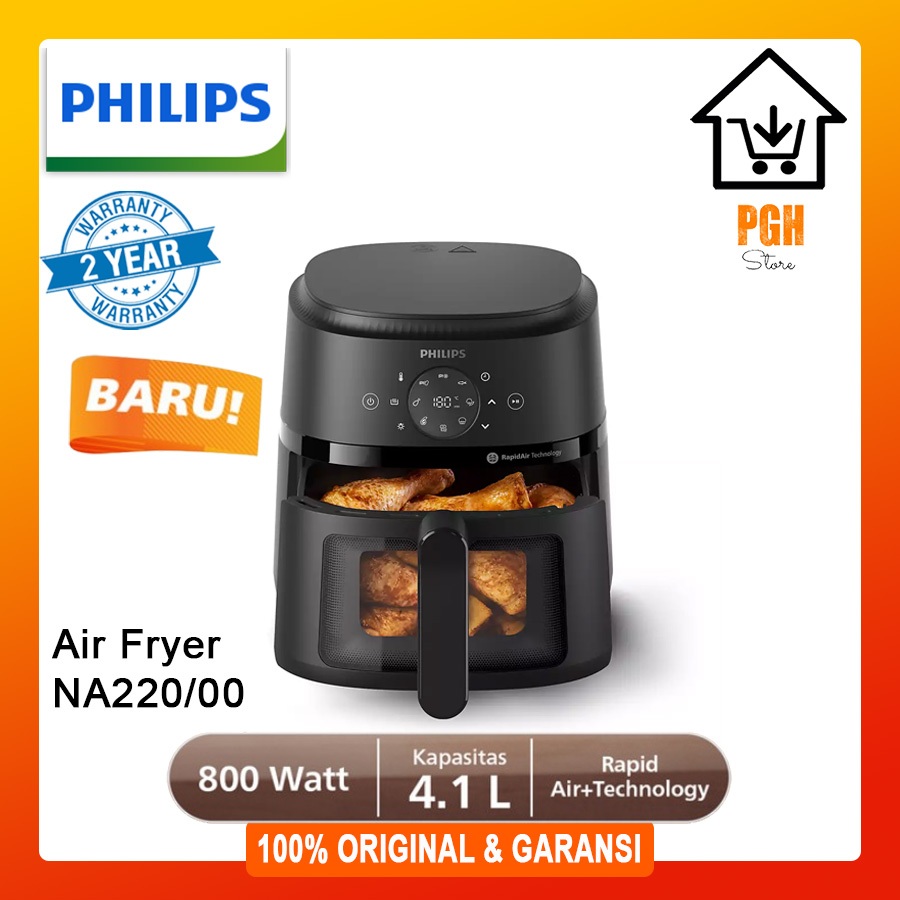 (HARGA PROMO) Philips Air Fryer 2000 Series 2000 NA220/00 NA 220