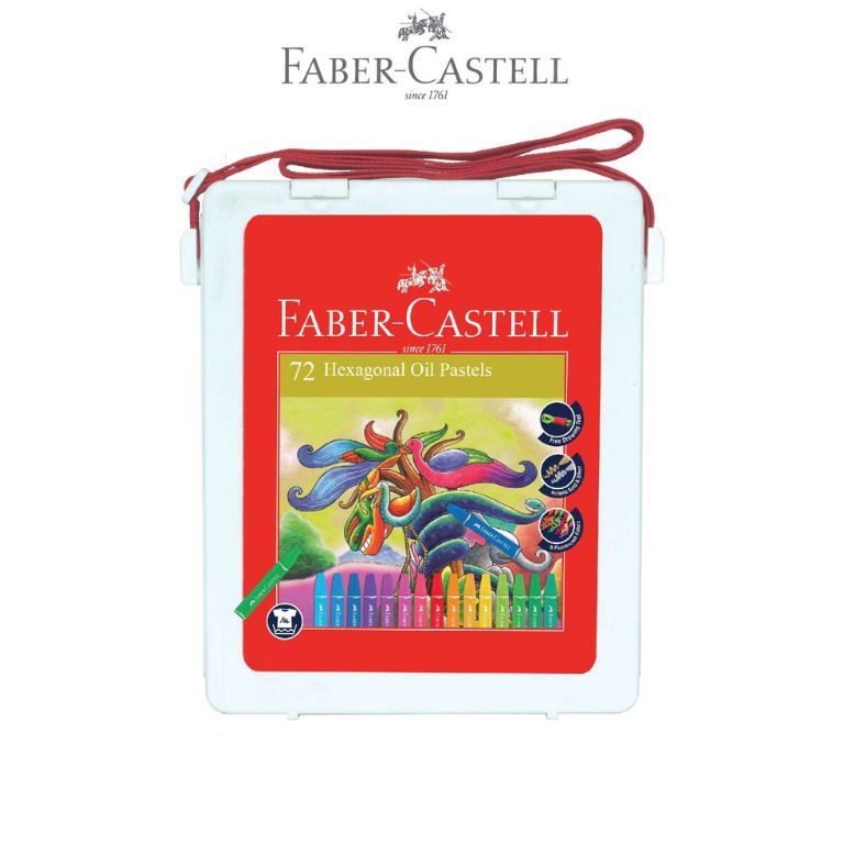 

KODE R14Z Crayon Oil Pastels FaberCastell 72 warna