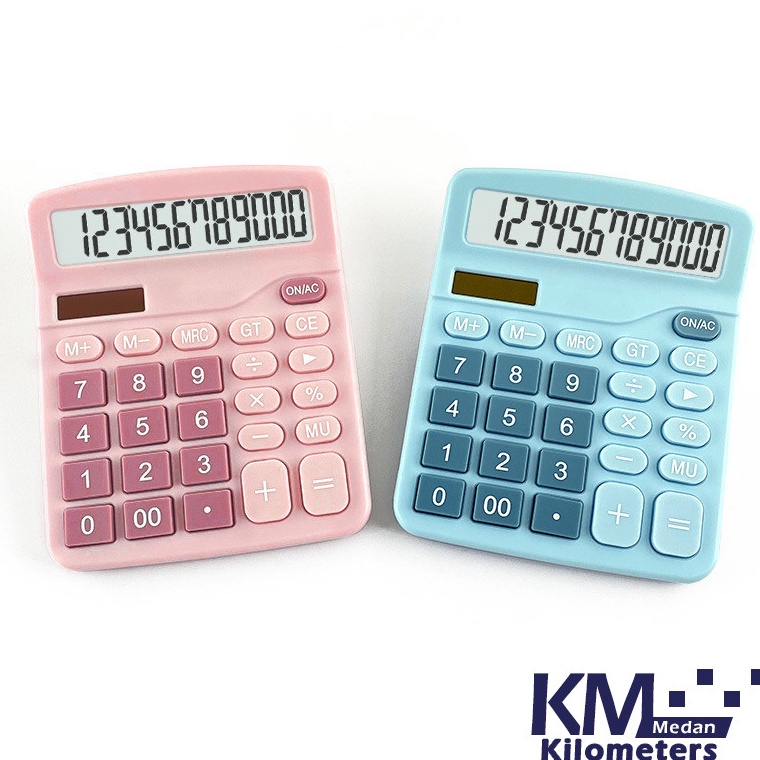 

KODE A53T KMMedan Kalkulator Surya Kalkulator Warna Bergaya 12Bit