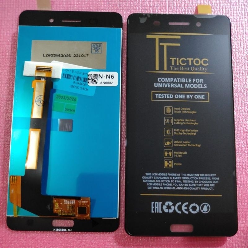 LCD NOKIA 6  /TA.1000/1003/1021 BLACK