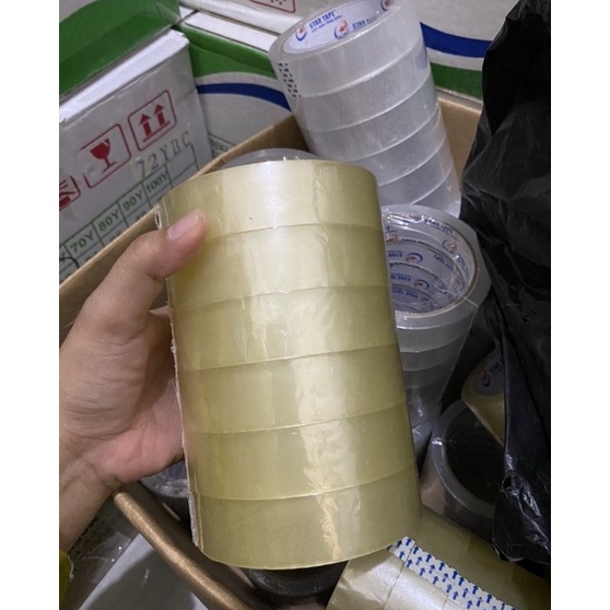 

Terkini LAKBAN OPP 6 PCS CLEAR BENING 24MM STAR TAPE MURAHHHHH KUALITAS TERBAIK