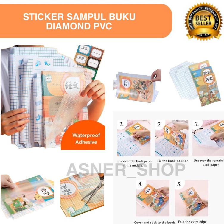 

Dapatkan Sekarang STIKER PVC FILM SAMPUL BUKU PERLINDUNG BUKU PLASTIK TEKSTIL ISI 1 LEMBAR TAHAN AIR
