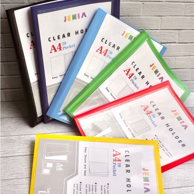 

Yuk di order Clear Holder A4 2 Poket