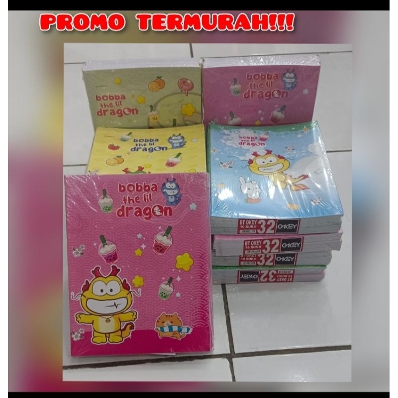 

PROMO TERMURAH!!! BUKU TULIS KIKY OKEY 32 LEMBAR