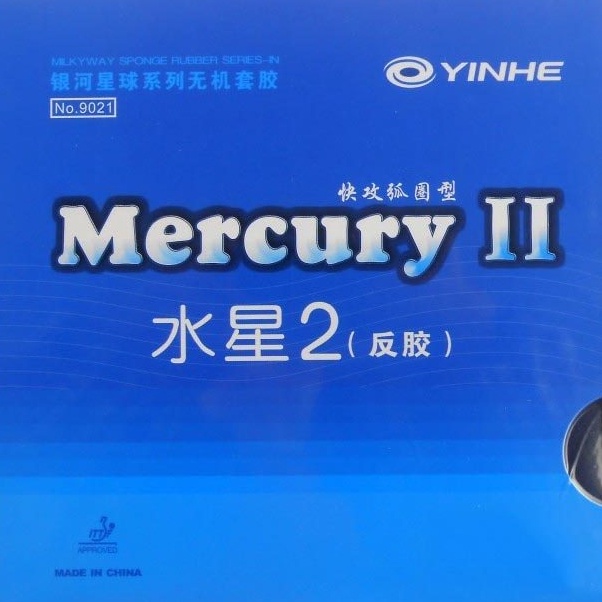 Murmer Karet Pingpong Tenis Meja YINHE HRT MILKY WAY Mercury II
