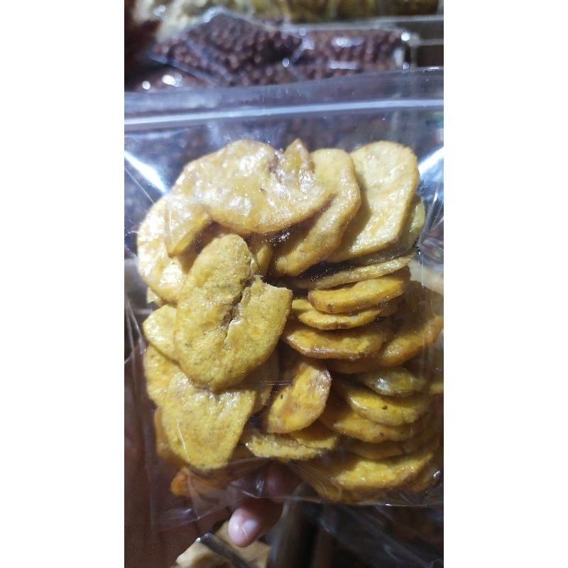 

keripik pisang manis murah viral cemilan enak 100 gr
