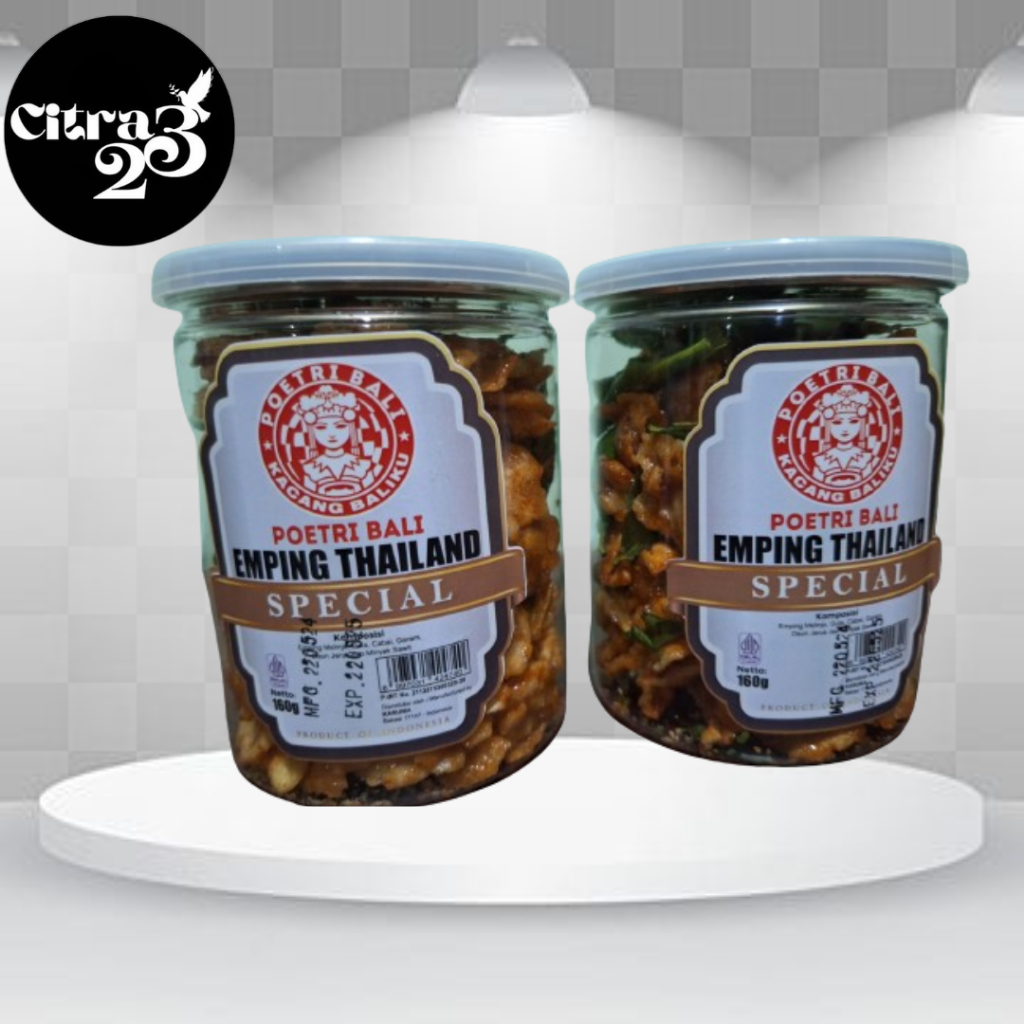 

Emping Thailand Special Poetri Bali Asli - Manis, Pedas, Nikmat!!