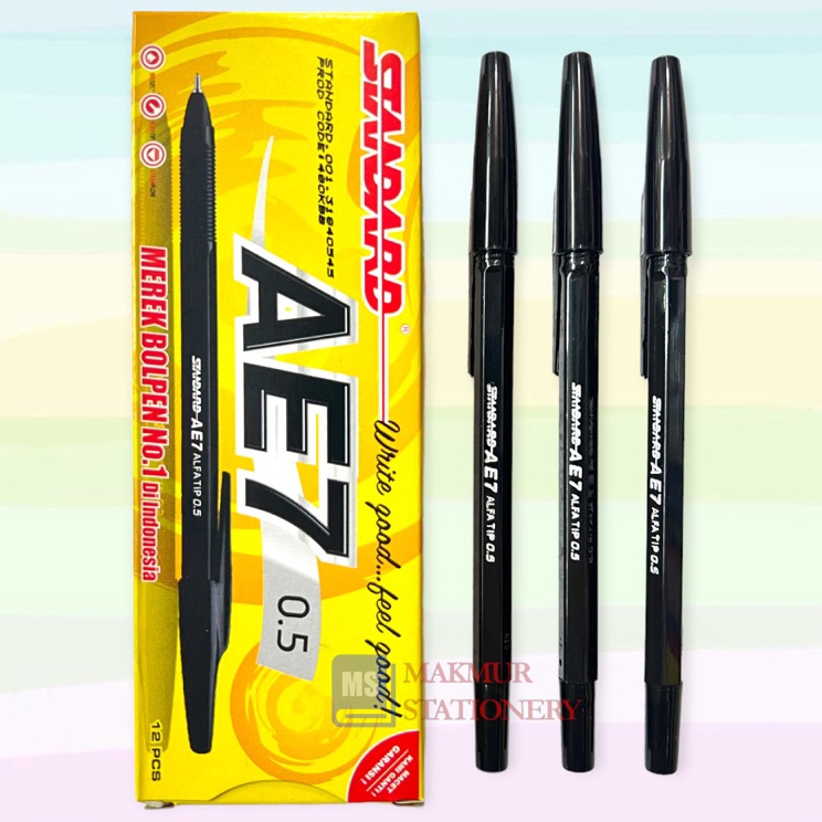 

Harga Grosir Pulpen Ballpoint Pen Standard AE 7 12 Pcs