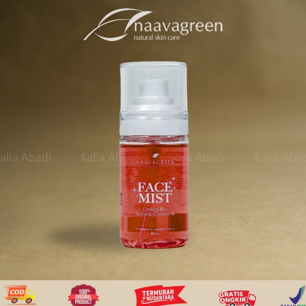 Naavagreen Face Mist B12  Melembapkan hidrasi kulit Calming Anti inflamasi dan Melindungi skin barri