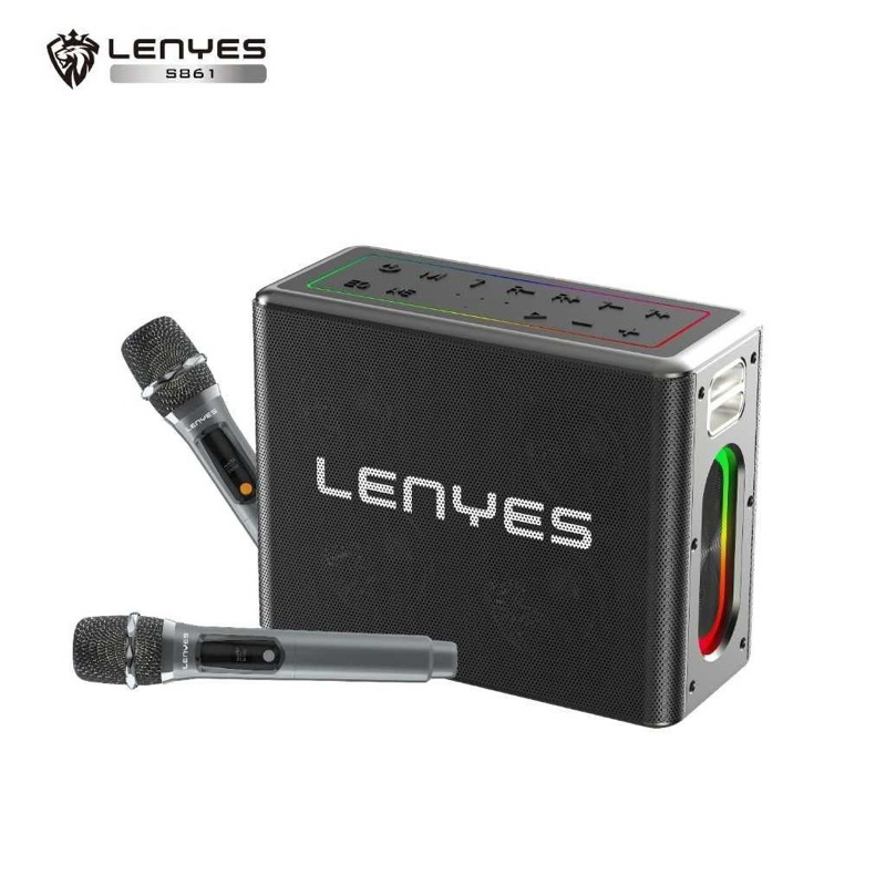 LENYES S861 SPEAKER KARAOKE / SPEAKER KARAOKE LENYES 150W BLUETOOTH 5.0 / SPEAKER KARAOKE BLUETOOTH 