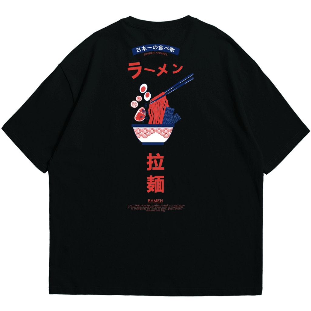 SONDER Oversized Tshirt | Kaos Oversize Pria dan Wanita | Sonder Japan Series 029