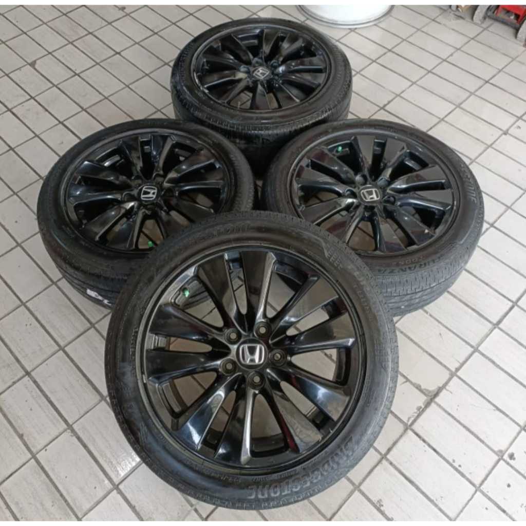 velg mobil seken racing ori accord ring 17 lebar 7,5 et55 baut 5x114,3 + ban