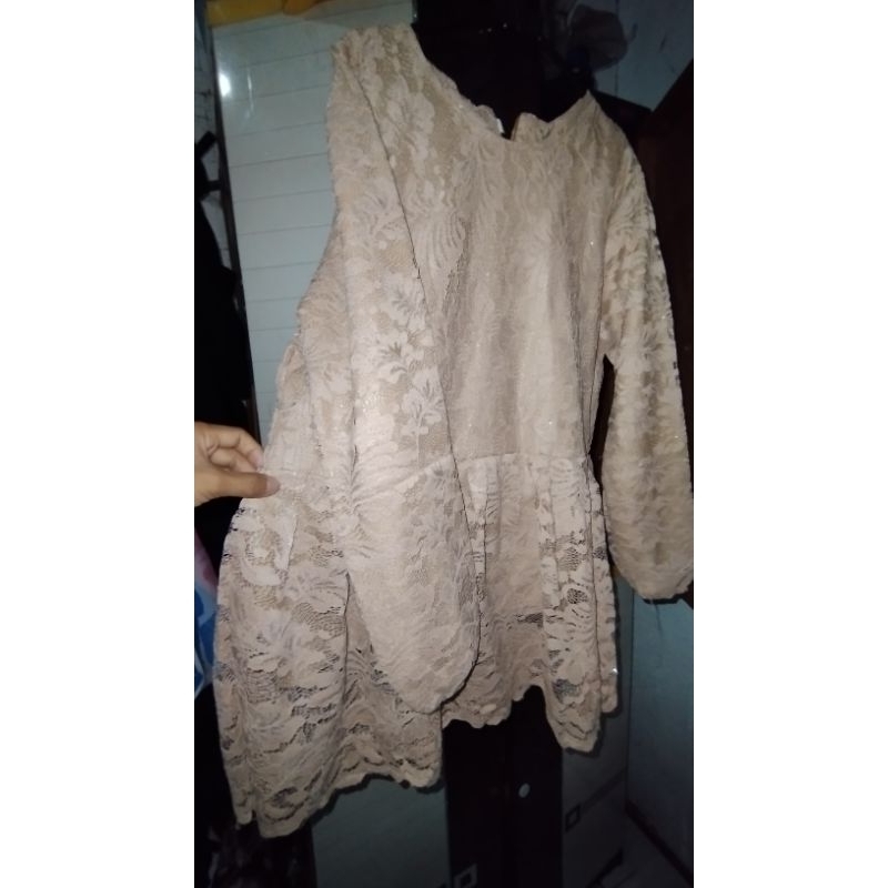 bawahan batik //atasan brukat // couple batik