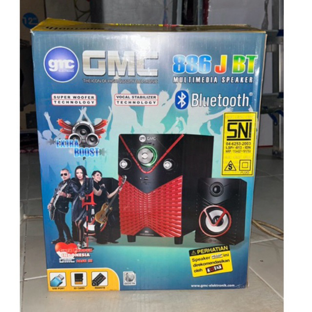 Speaker aktif multimedia Gmc 886J bluetooth