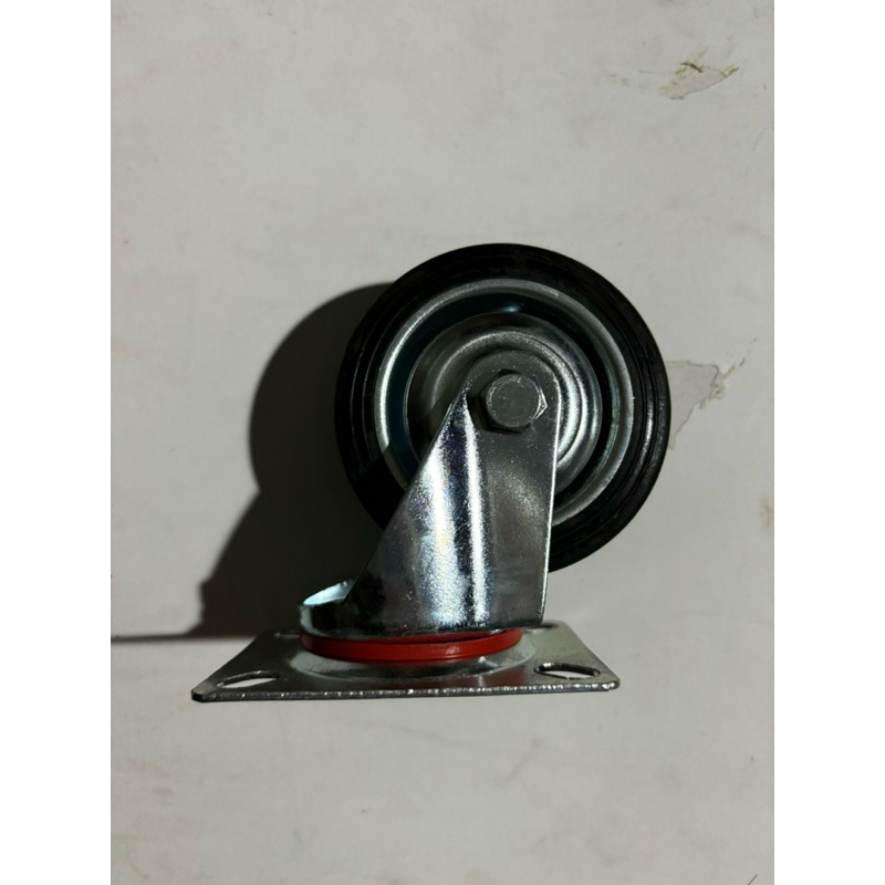 Roda Karet Troli Hidup 3” Roda Troli 3 Inch