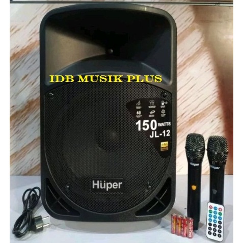 Speaker Portable 12" Huper JL12 JL 12 Original