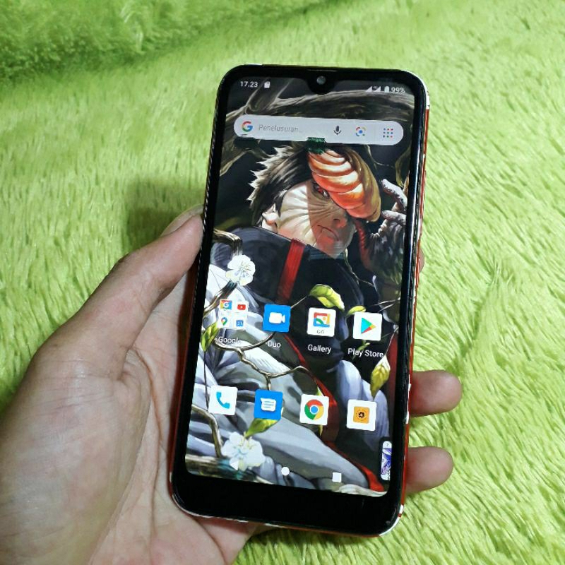 Hp Strawberry SX MAX Dual Sim 4G LTE 2GB/16GB Layar Poni OS Android 10