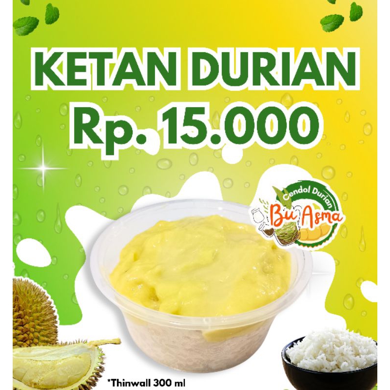 

Ketan Durian Sajian Acara Cocok untuk acara