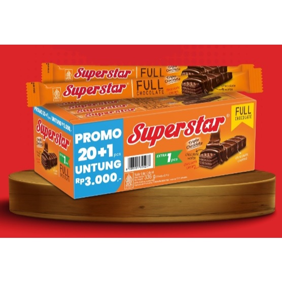 

SUPERSTAR 16 GR DAPAT 20 PCS FREE 1 PCS - PACK