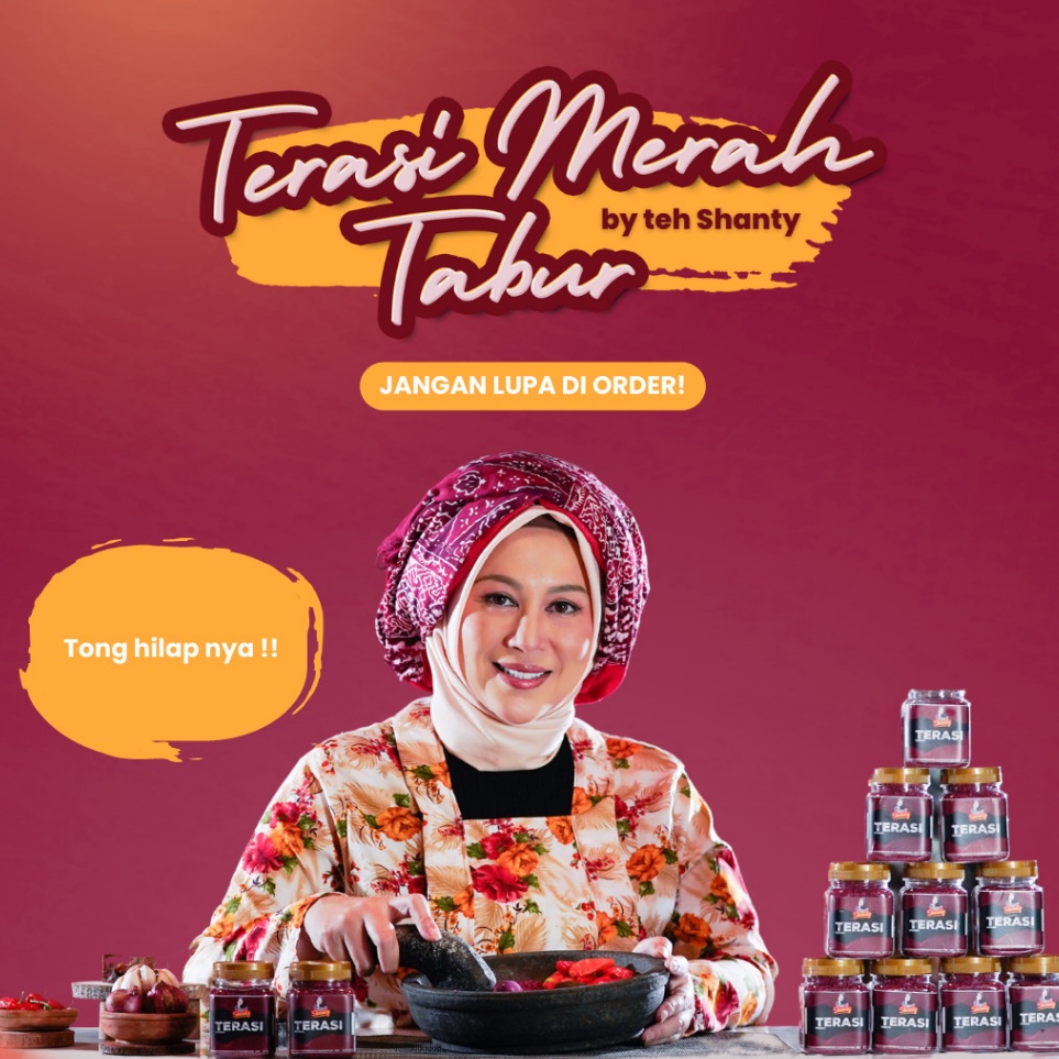 

PRODUK REYO Terasi Merah Tabur Teh Shanty 8W8