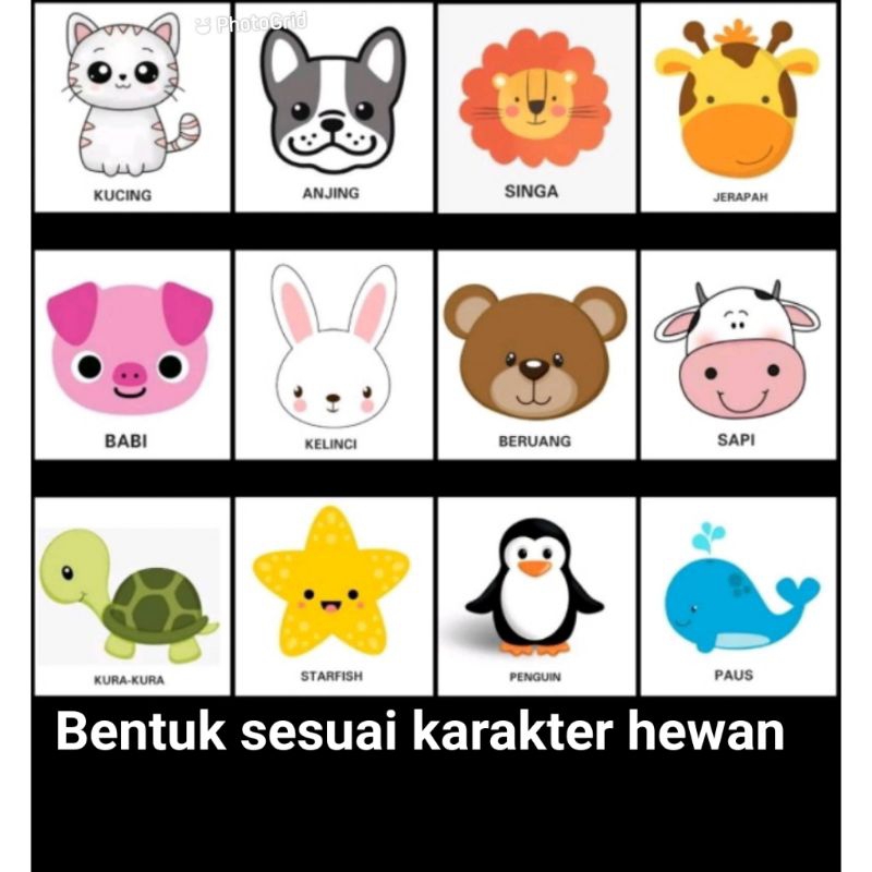 

Catanova Butter Cookies Kukis Hias Karakter Hewan Lucu