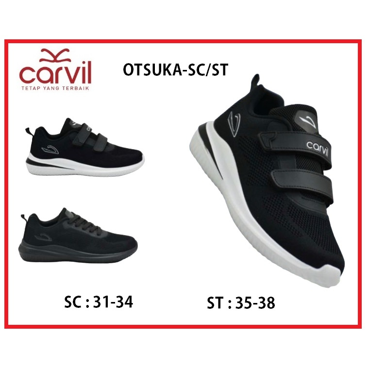 Sepatu Sekolah Carvil Otsuka-SC/ST Sepatu Anak-Anak
