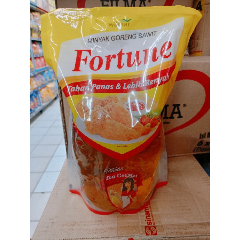 

Fortune minyak goreng 2 liter