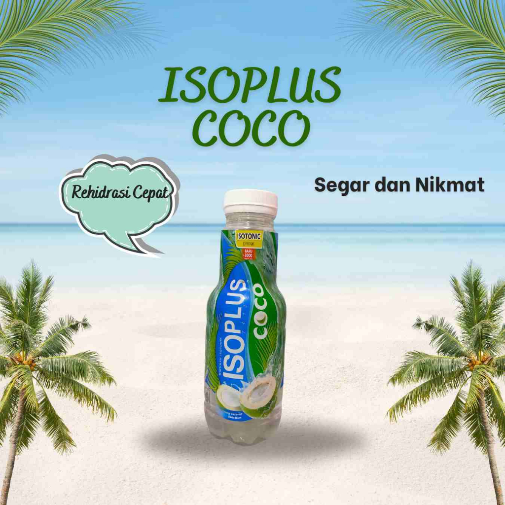 

ISOPLUS COCO MINUMAN ISOTONIK BOTOL 350ML WINGSFOOD TERMURAH