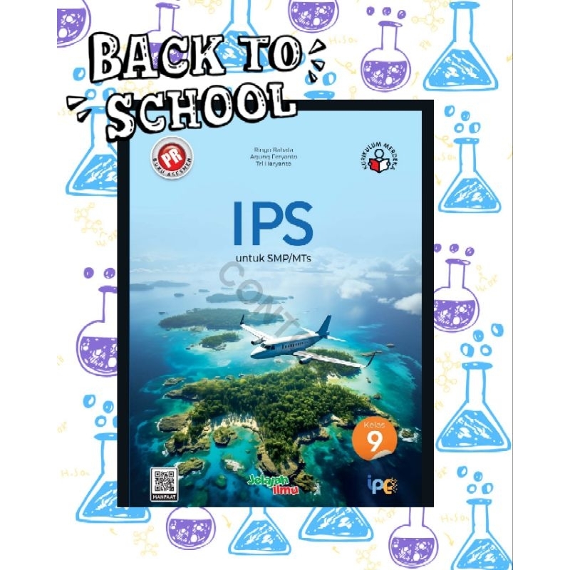 Buku lks pr interaktif IPS SMP kelas IX, 9 Kurikulum Merdeka Tahun 2024 Intan Pariwara