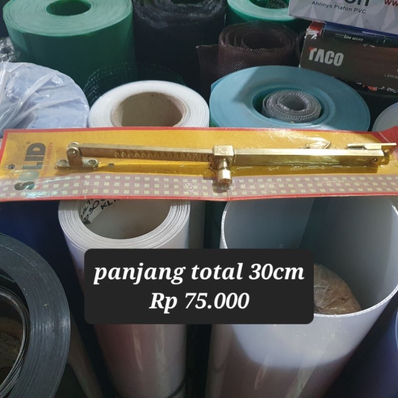 lamskar putar gerigi tarik kancing jendela SOLID GOLD emas