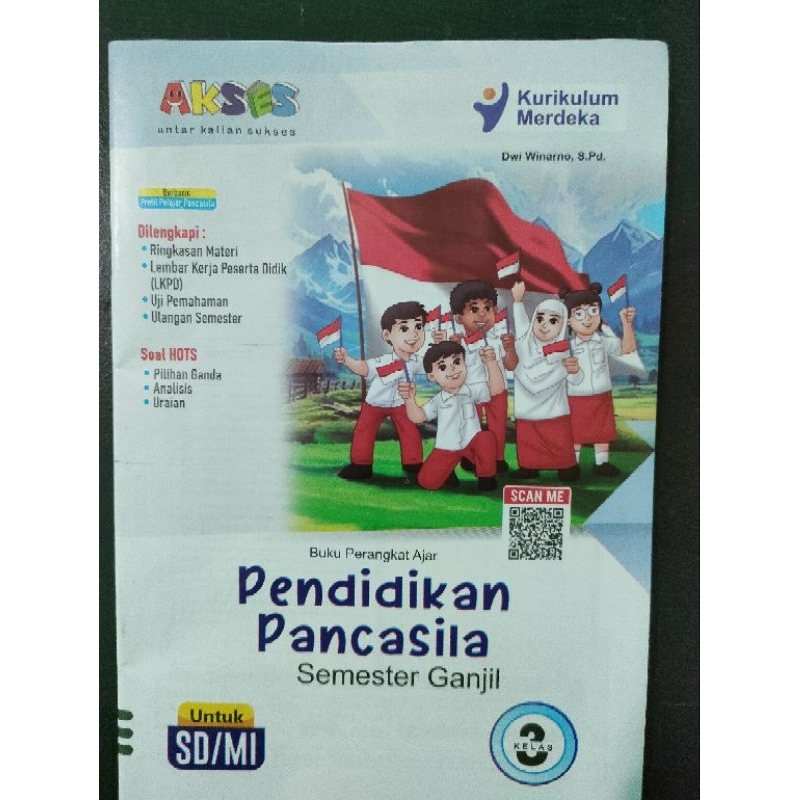 Lks Akses Pendidikan Pancasila KurMer kelas 3 semester 1