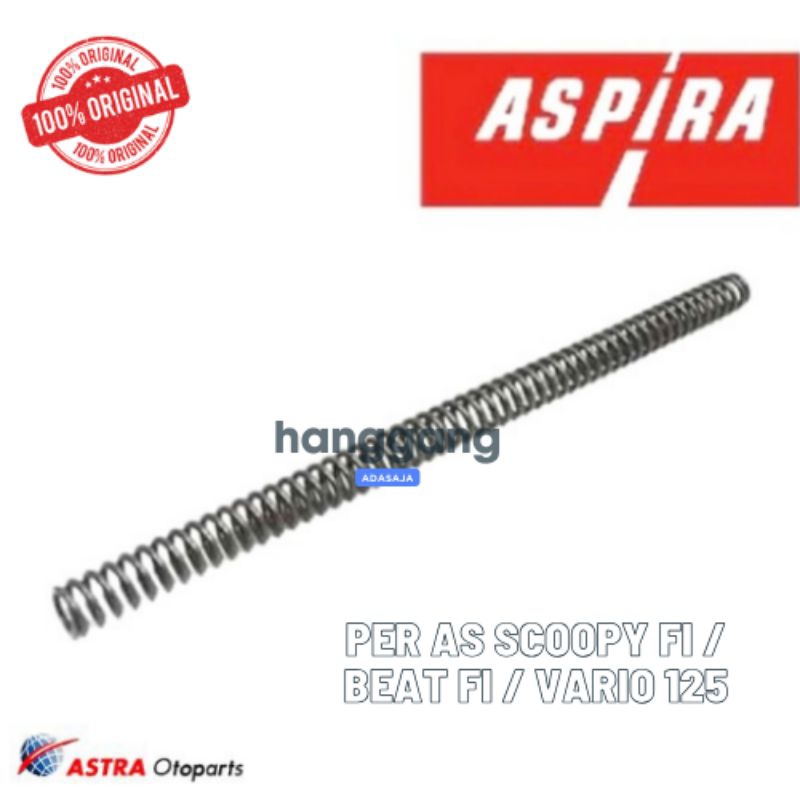 Per as shock depan per sekok motor Beat FI Scoopy FI Vario 125 ASPIRA ORI