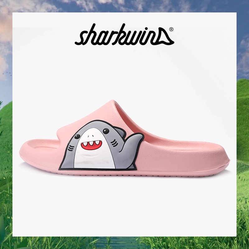 Sharkwin Sandal Wanita Jelly Karakter Hiu Slippers SF20705 Size 36-45