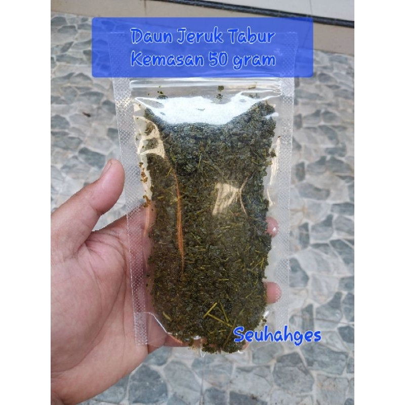 

Daun Jeruk Purut Tabur 50 gram