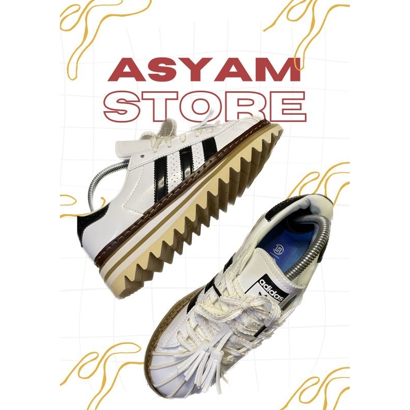 CLOT x Adidas Superstar "White Black"