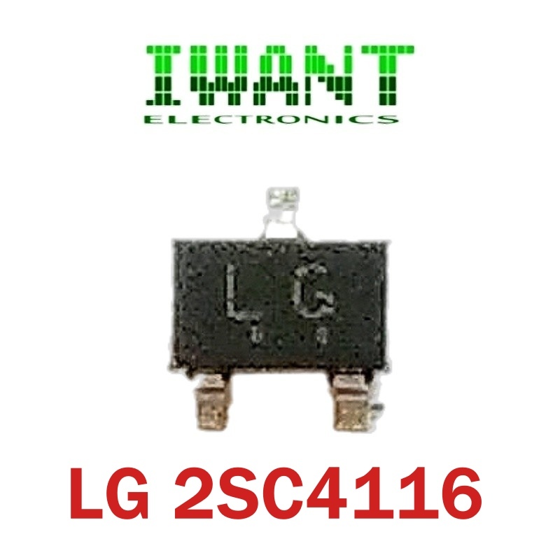2SC4116 SOT C4116 TRANSISTOR SMD CODE LG C4116 CODE MARKING LG