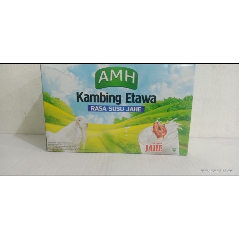 

Susu Bubuk Kambing Etawa Jahe AMH isi 10 Sachet