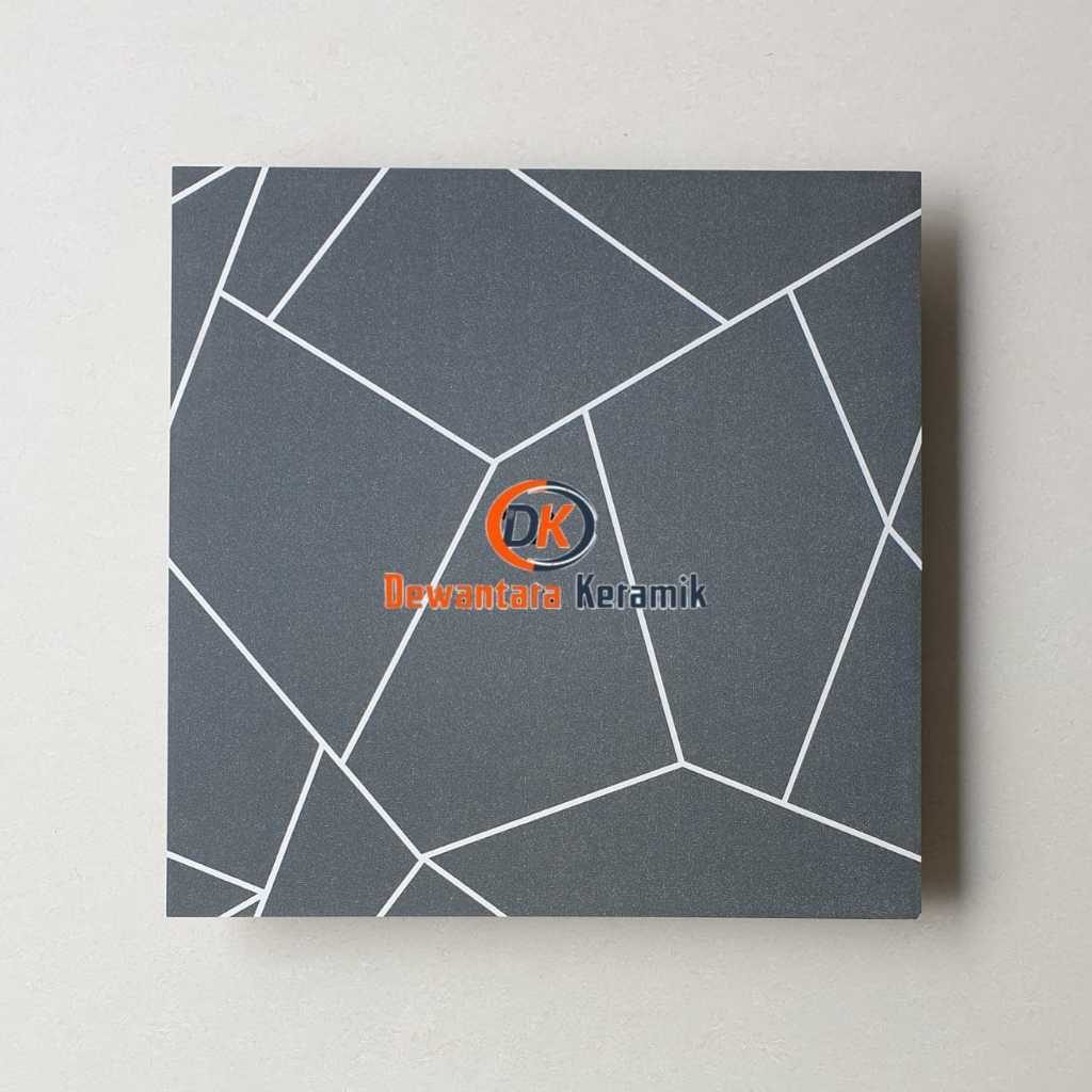 Keramik Cutting Kasar 50x50 UNO Charleston BK