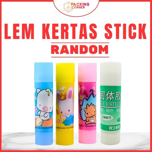 

Lem Kertas Putar Stik Glue Stick Mini Fancy Alat Tulis Kantor Sekolah