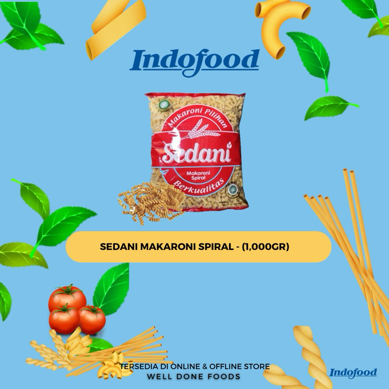 

Sedani Makaroni Spiral 1000gr