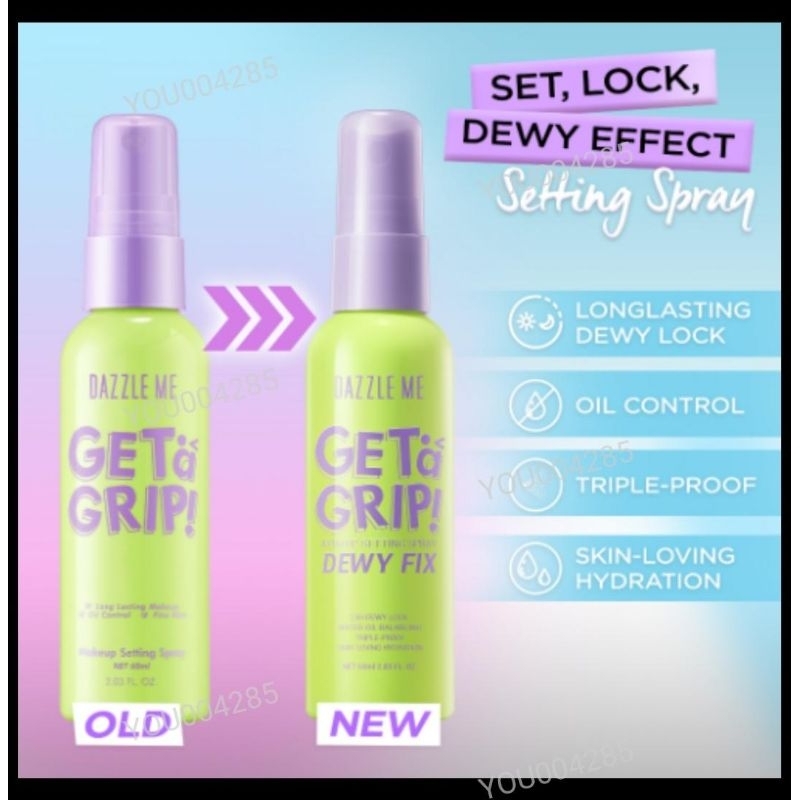 Dazzle me makeup setting spray
