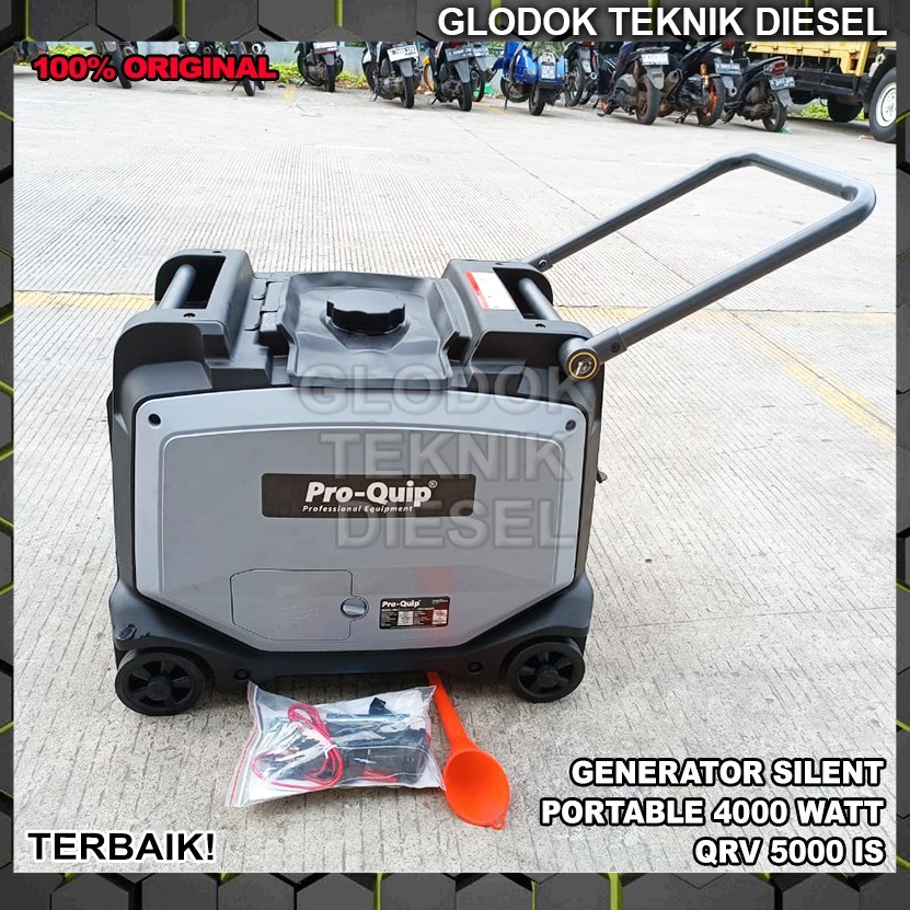 QRV 5000IS Proquip Genset Silent Inverter 4000 Watt QRV-5000IS Generator Gasoline Bensin Genset Sile