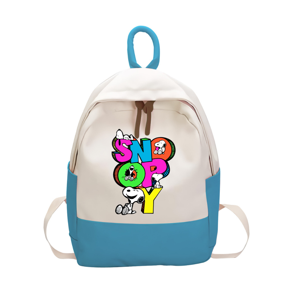 Restock Tas Ransel Anak Sekolah Animasi Karakter Snoopy PAUD TK SD Tas Gendong