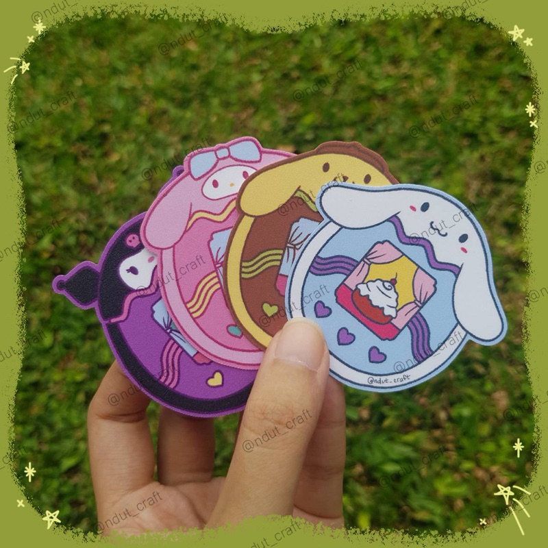 

Stiker Glitter Tamagochi Sanrio by Ndut_Craft