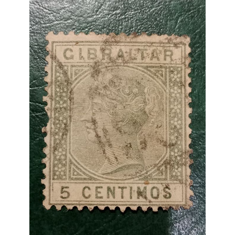 

Prangko Gibraltar 5 C Victoria tahun 1886-1889 USED