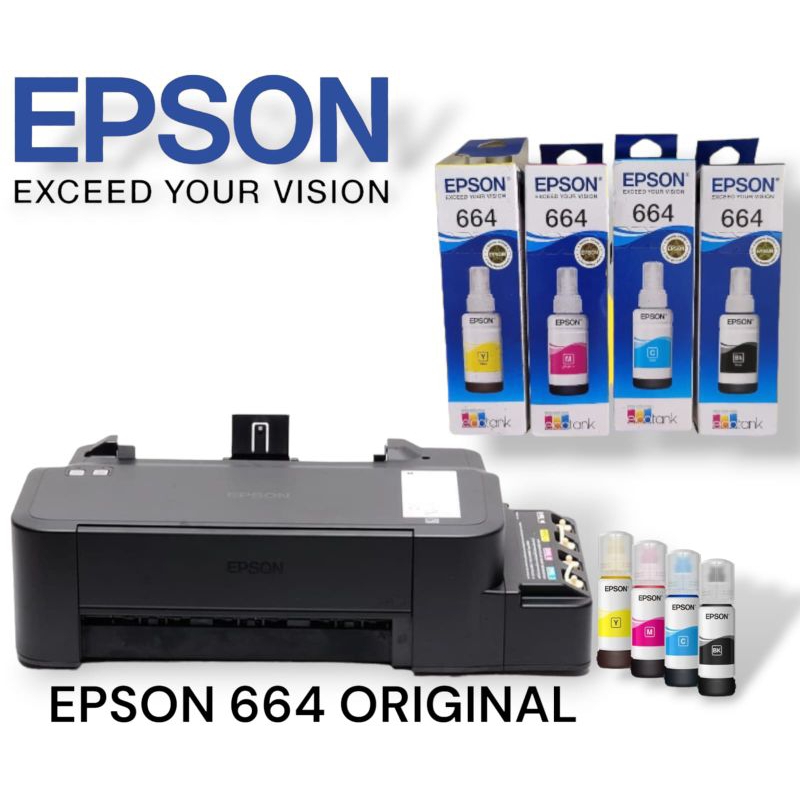 TINTA EPSON 664 ORIGINAL 1 SET L110/L120/L210/L220/L360